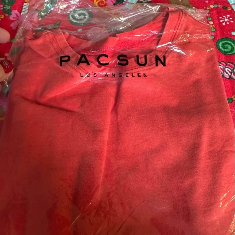 PacSun Bright Red Tee